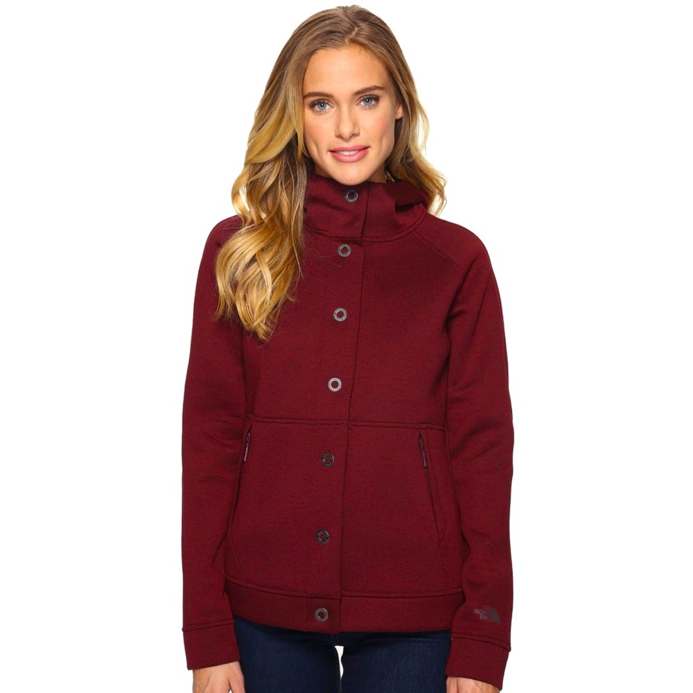The North Face | Thermal 3d Snap Hoodie | Maroon | Oversized Medium - $220